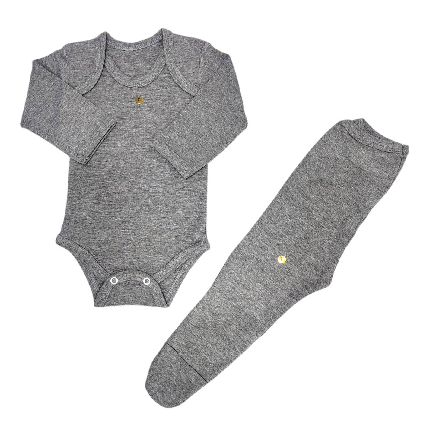 Body + Pantys (Gris)