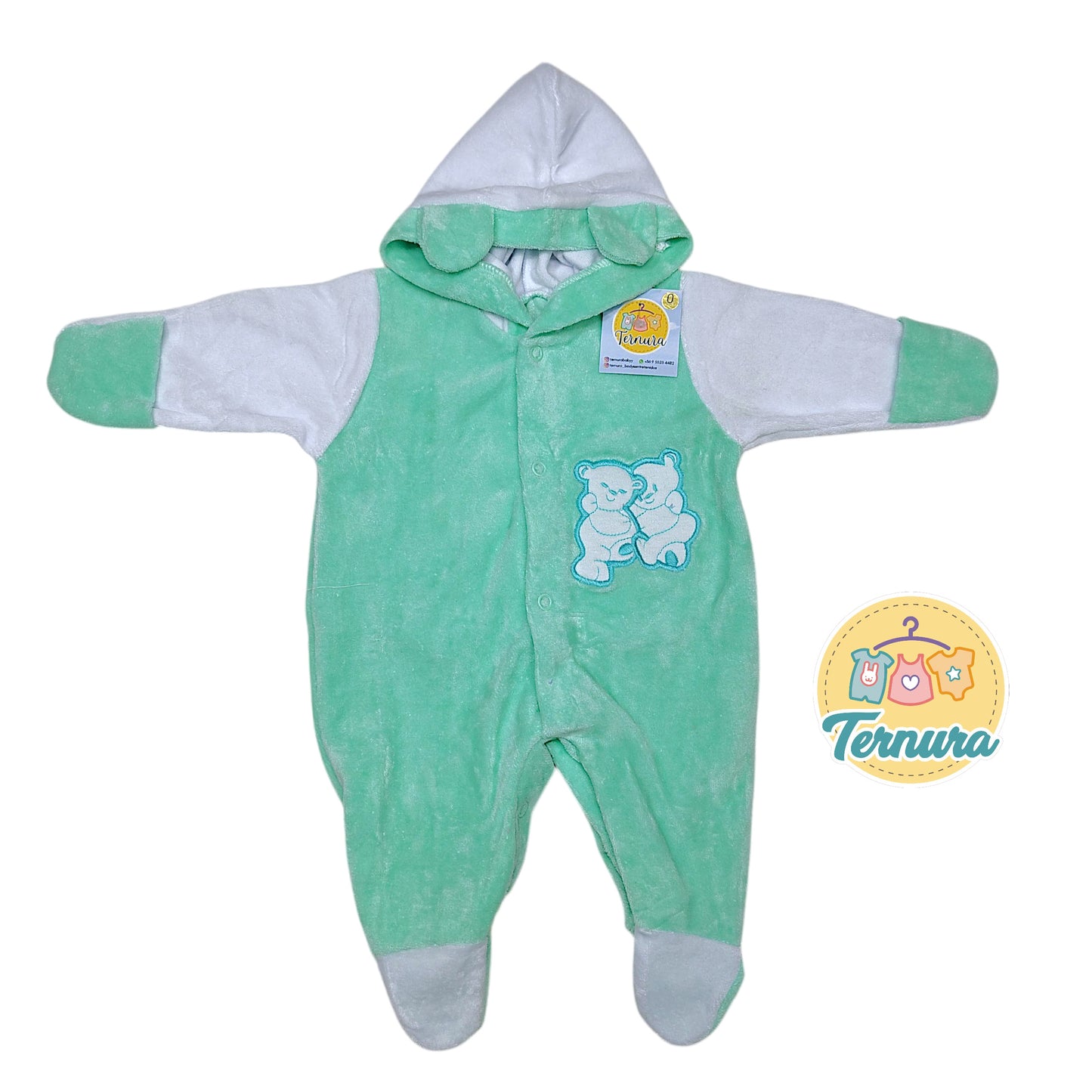 Enterito Mitón con Gorro Plush