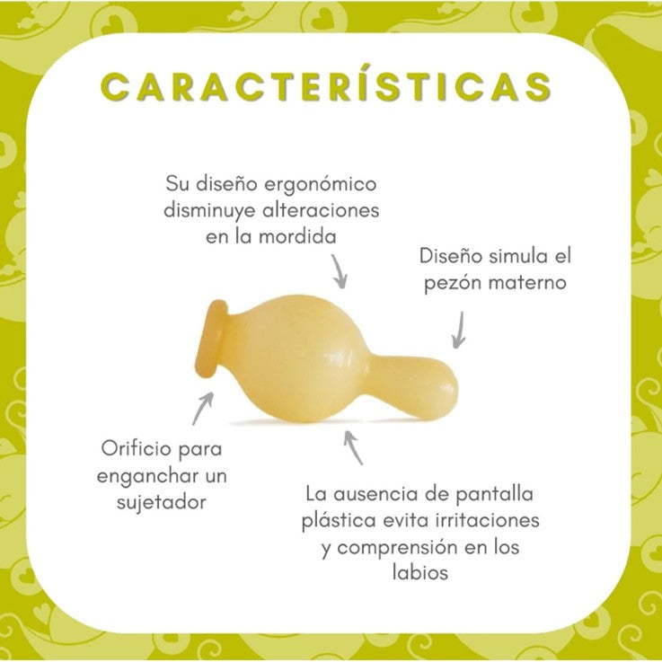 Chupete Dr. Marinov – Látex Natural Recubierto de Silicona
