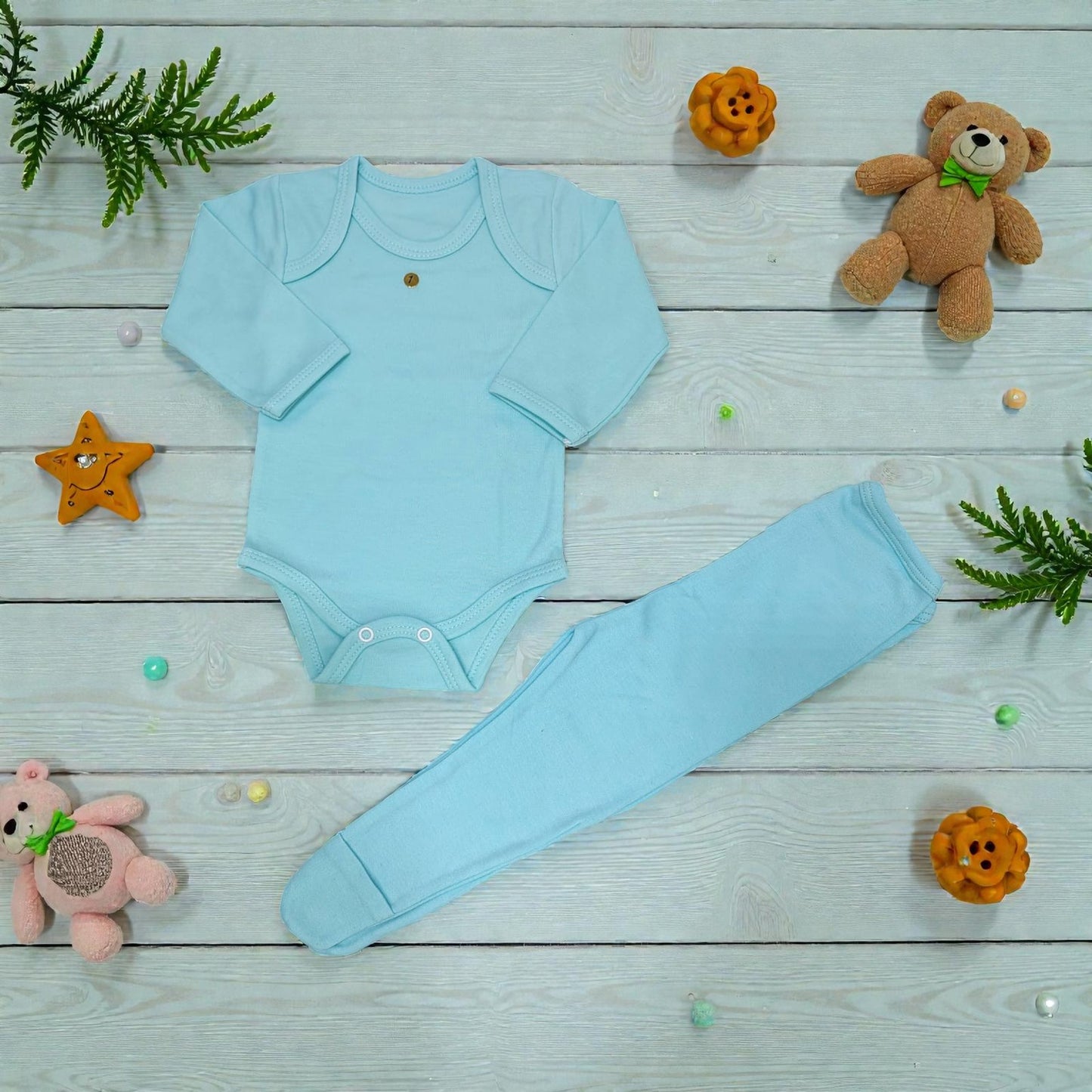 👶Conjunto Body + Panty Infantil