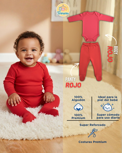 👶Conjunto Body + Panty Infantil