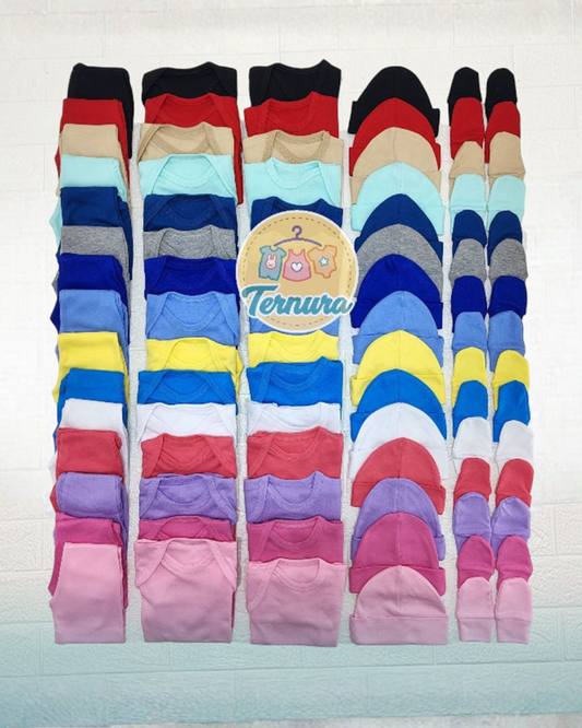 🍼 AJUAR COMPLETO PARA RECIÉN NACIDO 👶 5 PIEZAS 0-3 MESES 💕