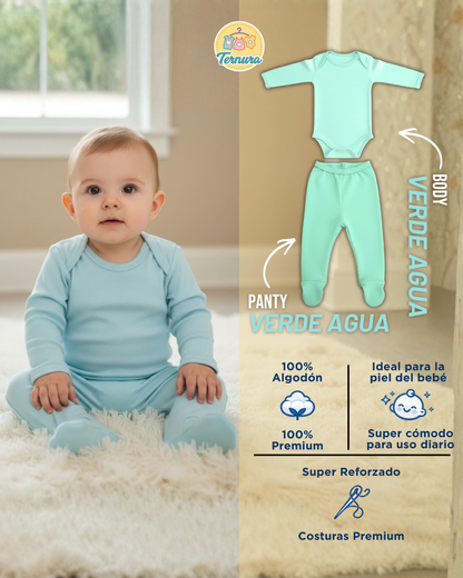👶Conjunto Body + Panty Infantil