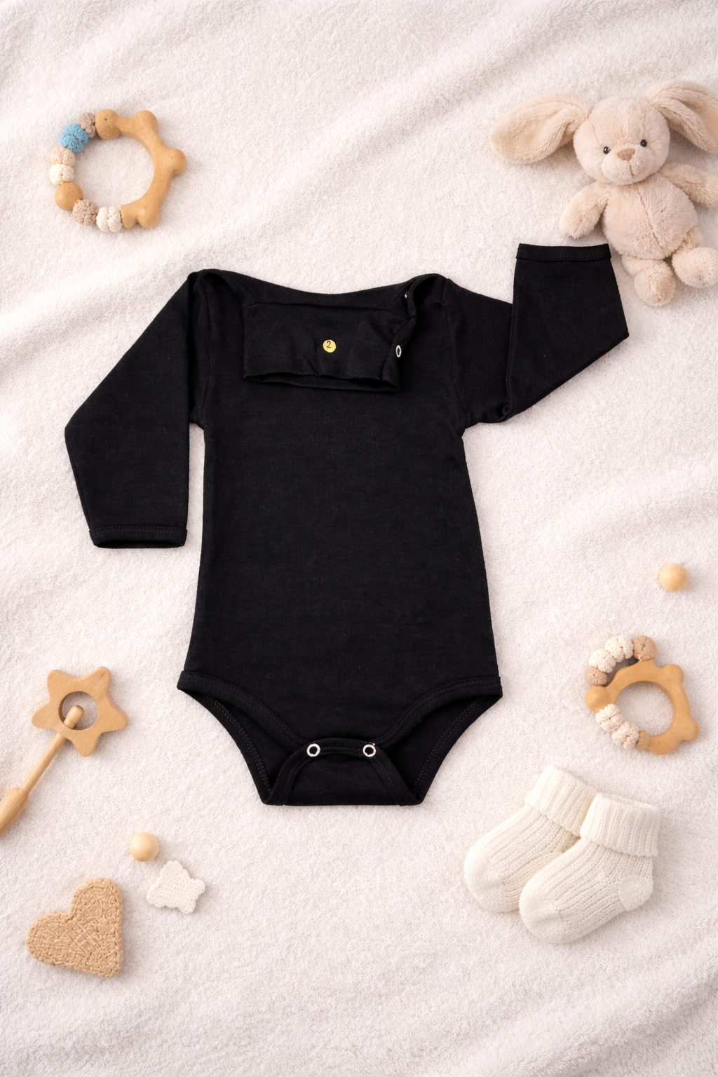 🧸 Nueva Colección: Bodys Beatles Cuello Alto