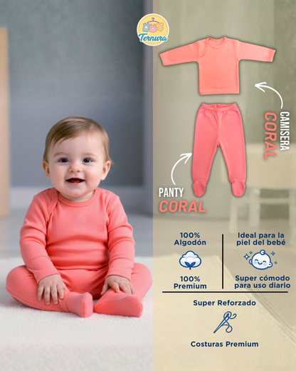 👶Conjunto Panty + Camiseta Infantil