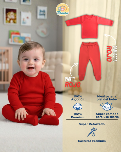 👶Conjunto Panty + Camiseta Infantil