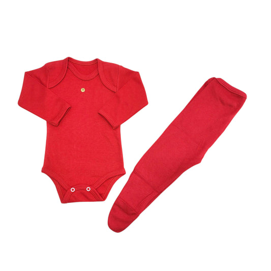 Body + Pantys (Rojo)